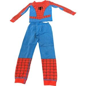 Disney Red and Blue Spider-Man Kids Pajama Set